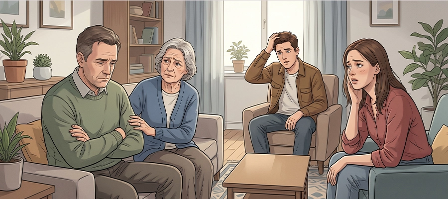 The Silent Struggle: Emotional Upheaval and Psychological Challenges of Living with a Family Member with an Undiagnosed Psychiatric Condition
